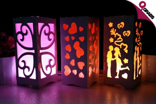 For QR35 Bask in the Glow with Shimmering Lamps in Pretty Silhouette Designs! (QR116 Value)